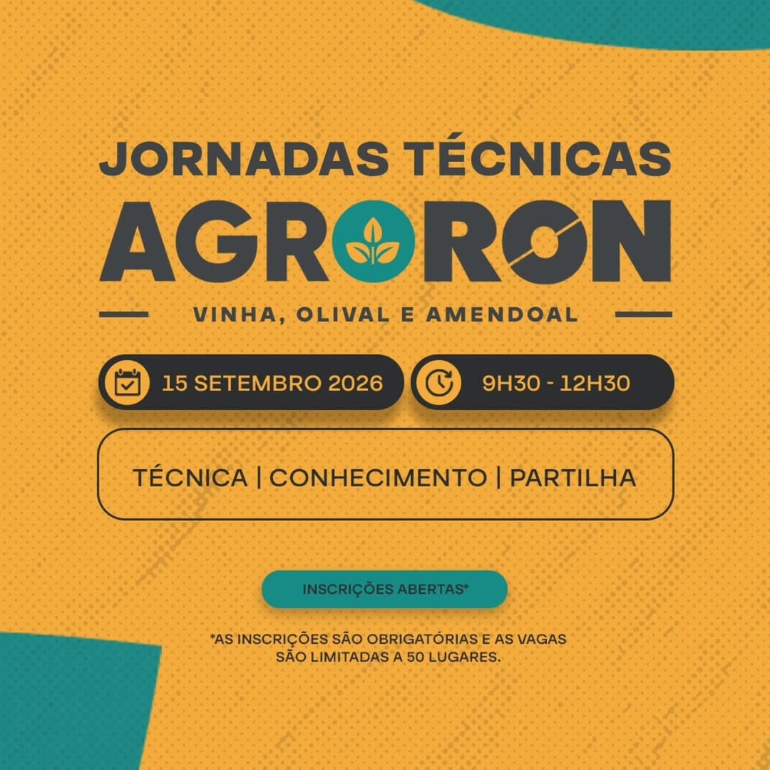 JORNADAS TÉCNICAS AGRORON | VINHA, OLIVAL E AMENDOAL